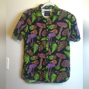 Denim & Flower Ricky Singh Cotton Button Up Mens Medium